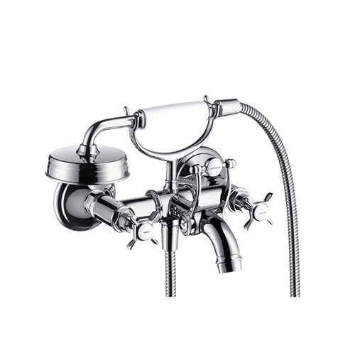 2-handle bath mixer for exposed installation