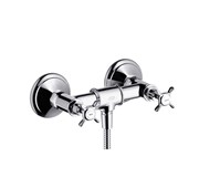 2-handle shower mixer for exposed installation