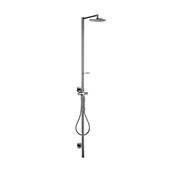 Shower Column with Thermostat and Overhead Shower Diameter 240mm