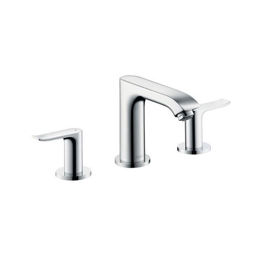3-hole basin mixer 100 with pop-up waste set