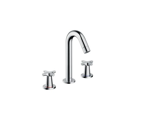 3-hole basin mixer with pop-up waste set