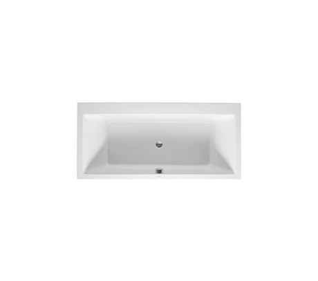 Bathtub for panel, with two backrest slopes, 5 mm sanitary acrylic 190*90cm